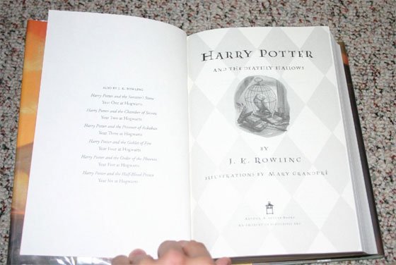 Harry Potter and The Deathly Hallows