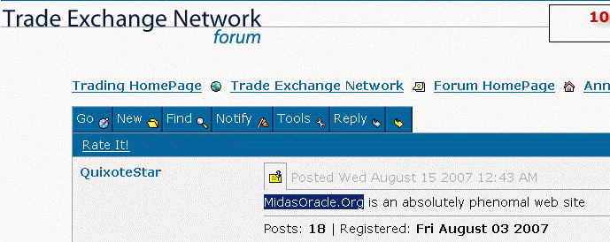MidasOracle.Org is an absolutely phenomal web site.
